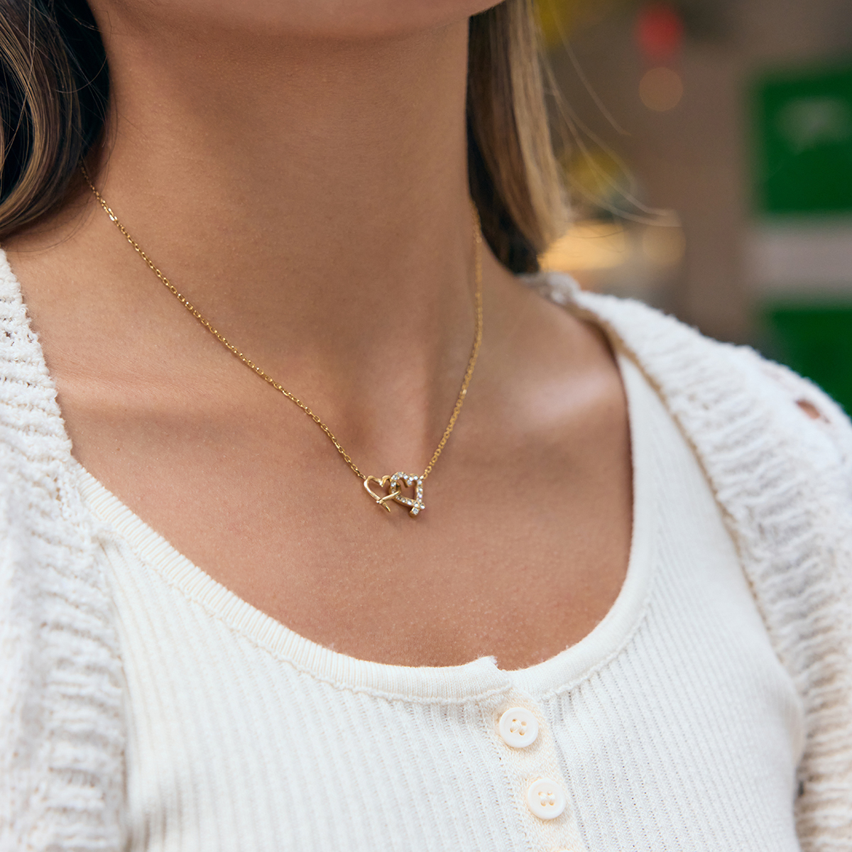 Céleste Necklace Roselinde 18K Gold - 8