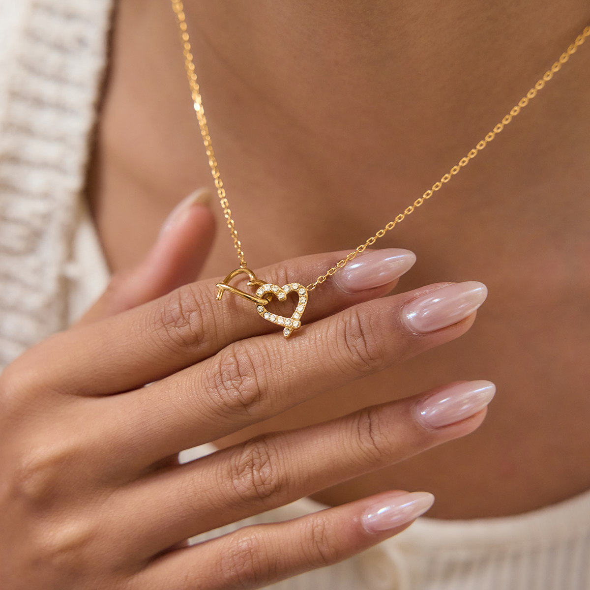 Céleste Necklace Roselinde 18K Gold - 14