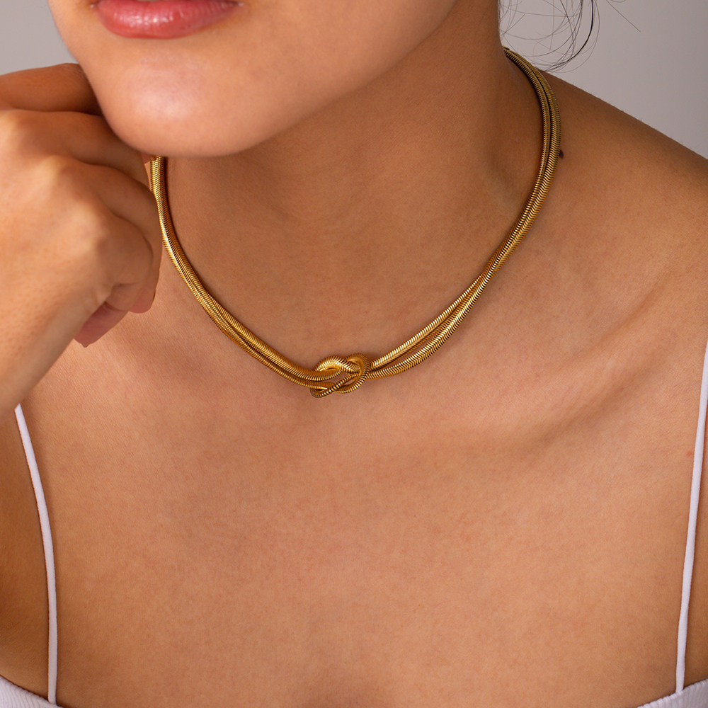 Céleste Necklace Isaline 18K Gold - 3