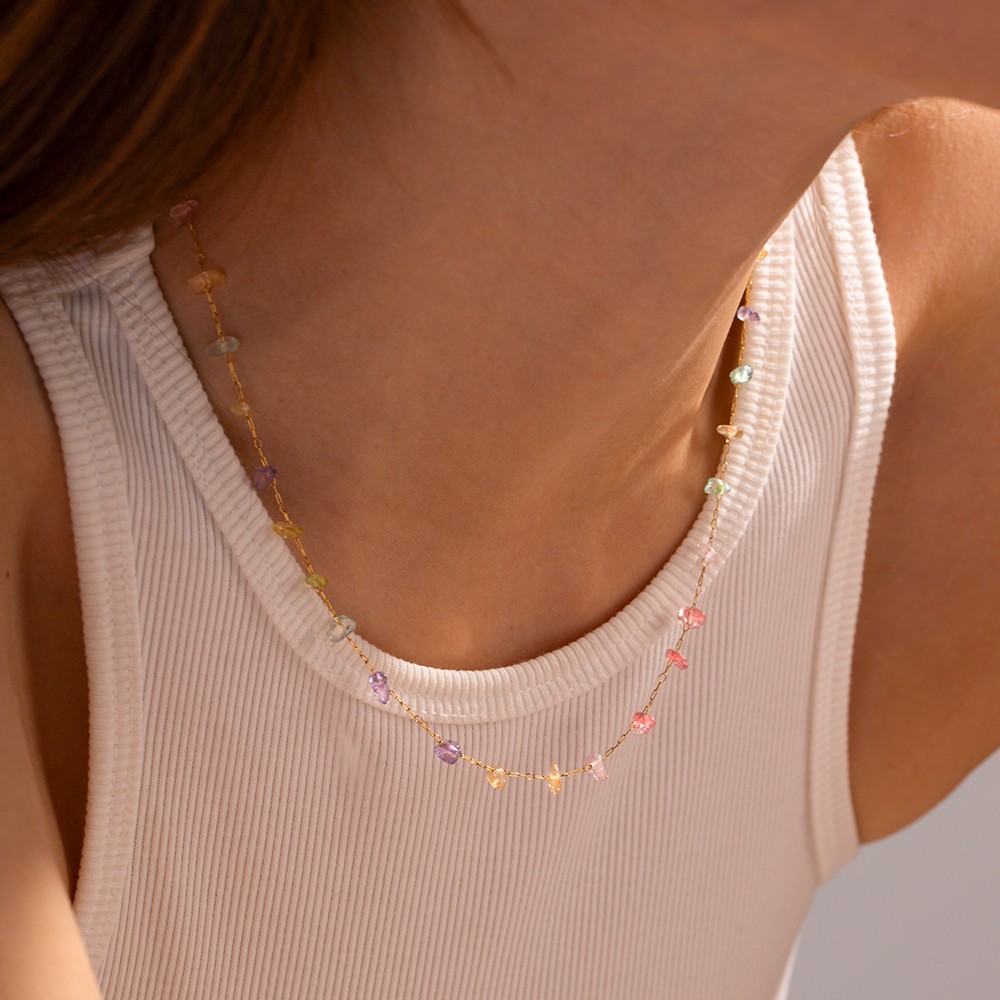 Céleste Necklace Marie 18K Gold - 6