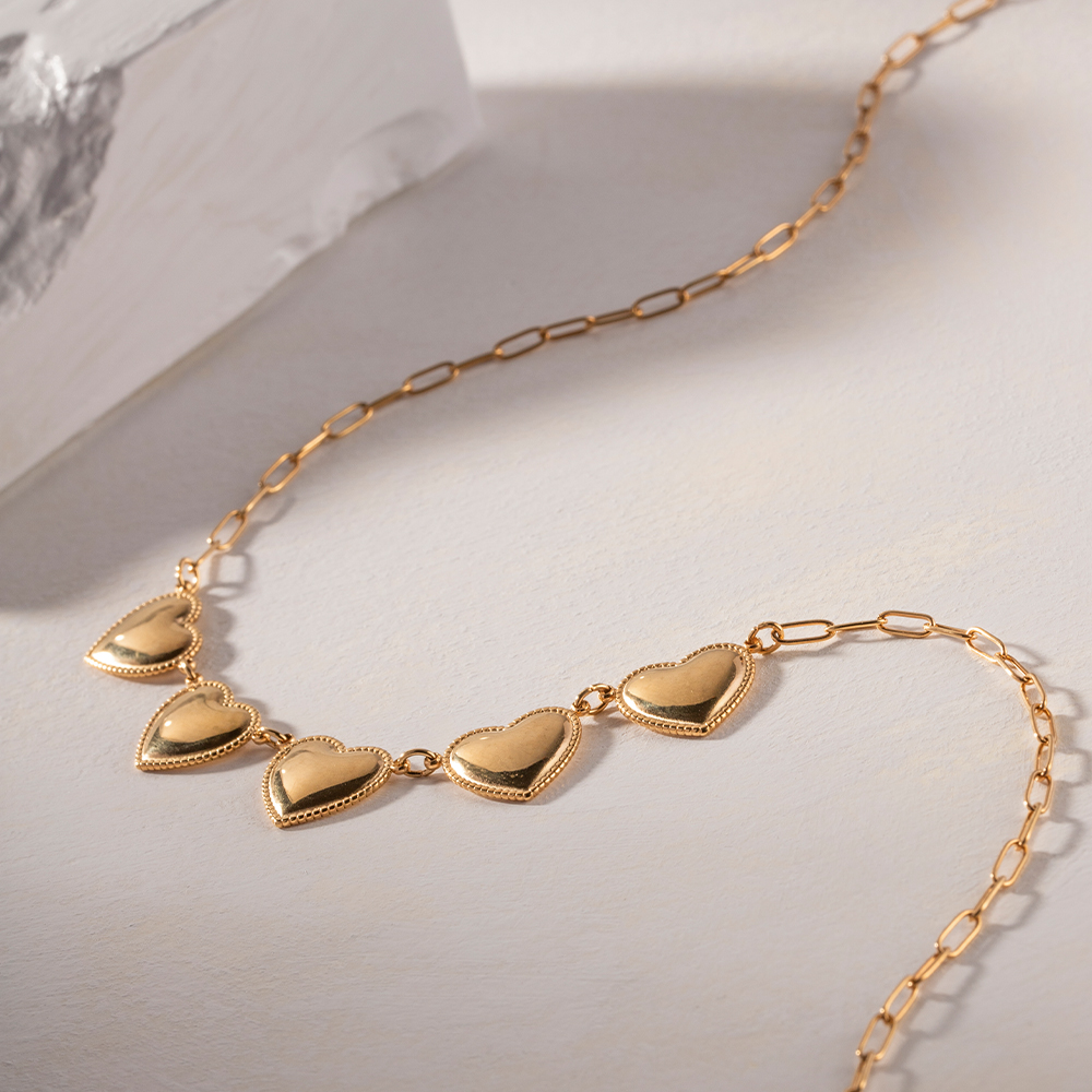 Céleste Necklace Elsa 18K Gold - 2