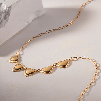 Céleste Necklace Elsa 18K Gold