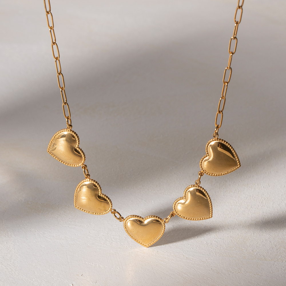 Céleste Necklace Elsa 18K Gold - 3