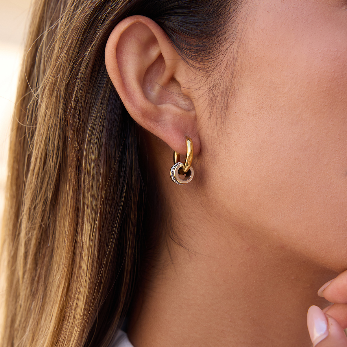 Céleste Earrings Valensia 18K Gold - 7