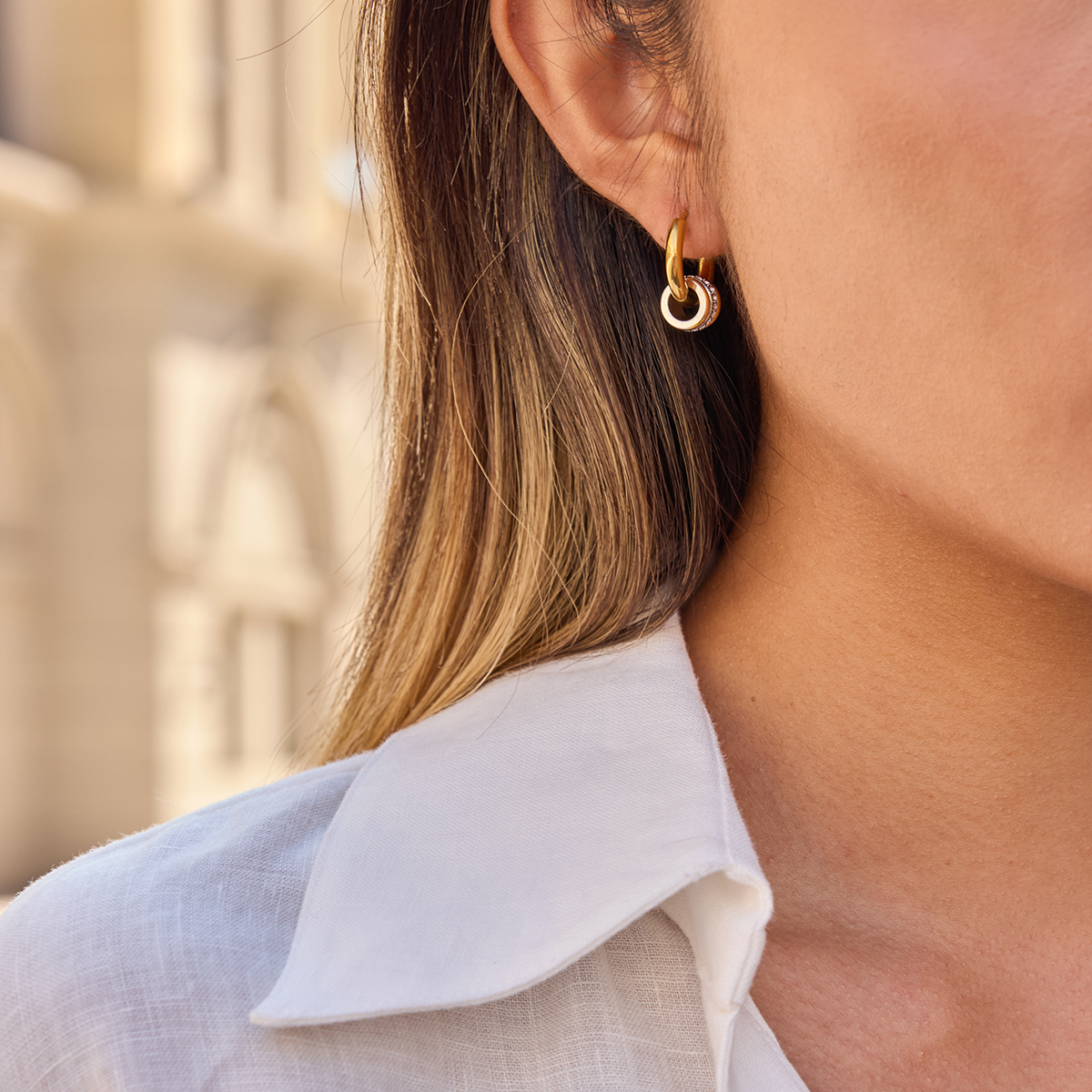 Céleste Earrings Valensia 18K Gold - 11