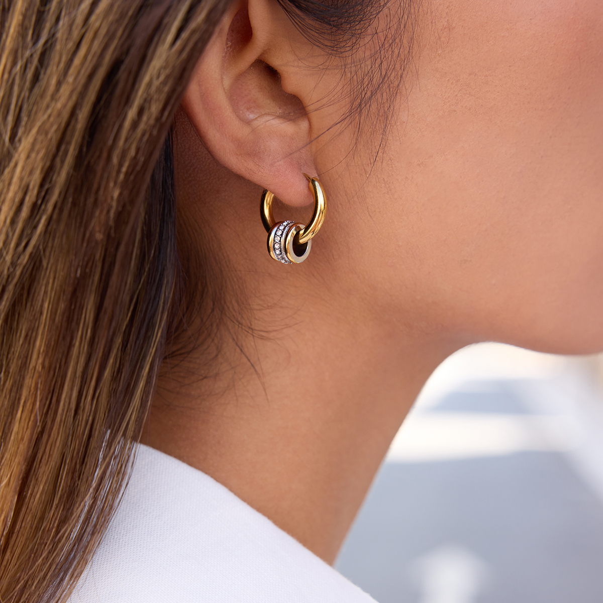 Céleste Earrings Valensia 18K Gold - 8