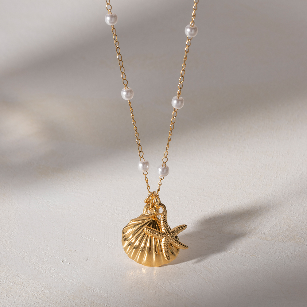 Céleste Necklace Inès 18K Gold - 2