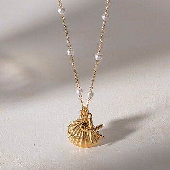 Céleste Necklace Inès 18K Gold