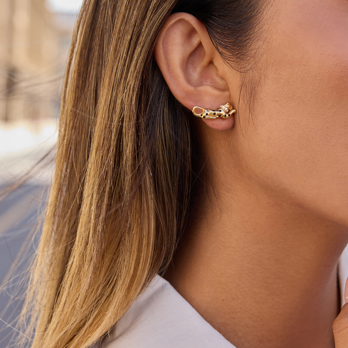Céleste Earrings Wandrille 18K Gold - 9