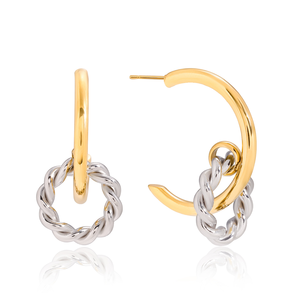 Céleste Earrings Xaviérine 18K Gold - 4