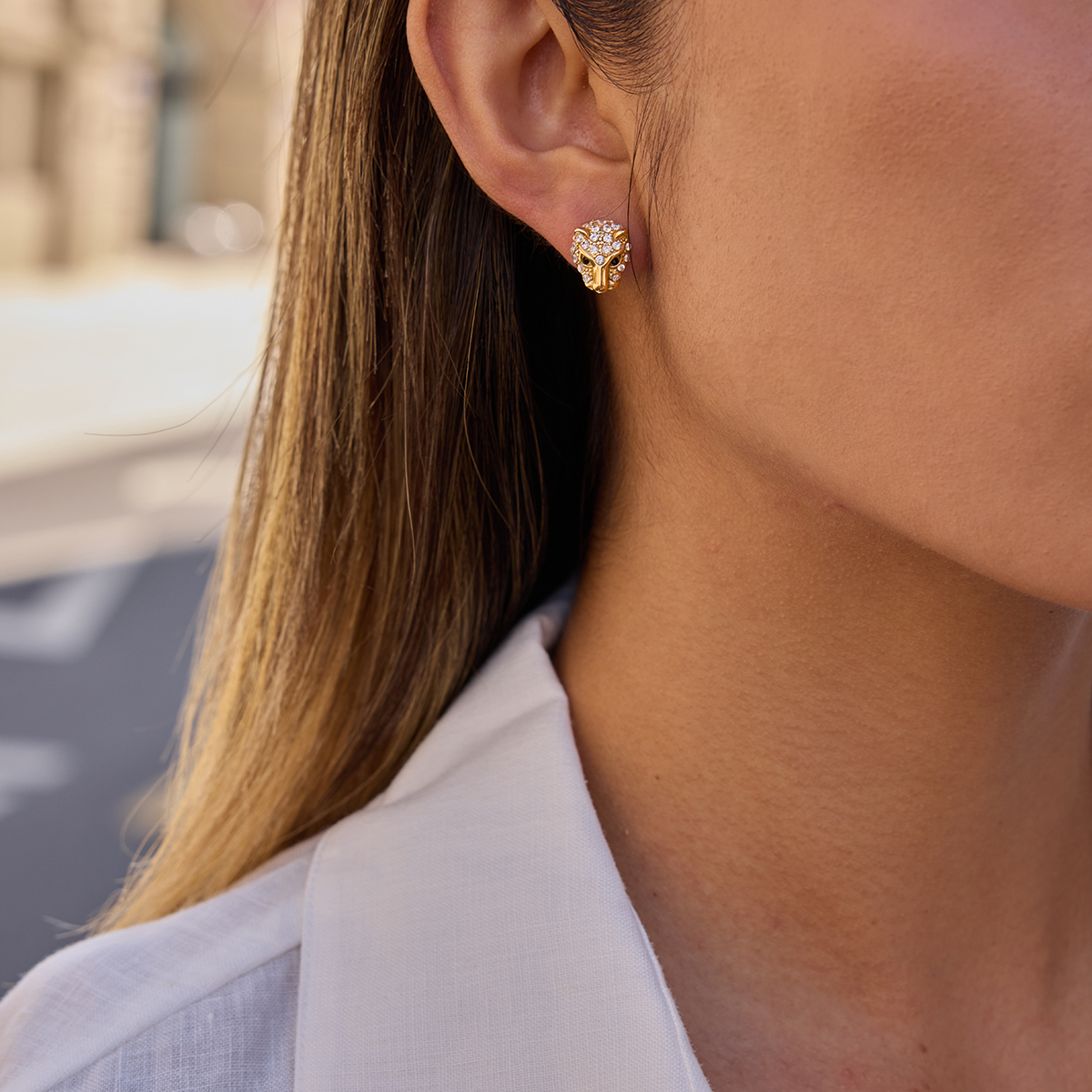 Céleste Earrings Célinore 18K Gold - 9