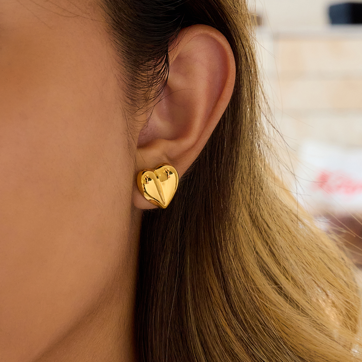 Céleste Earrings Esméline 18K Gold - 4