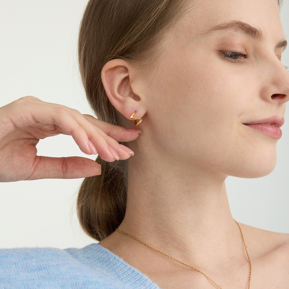 Céleste Earrings Féodorine 18K Gold - 7
