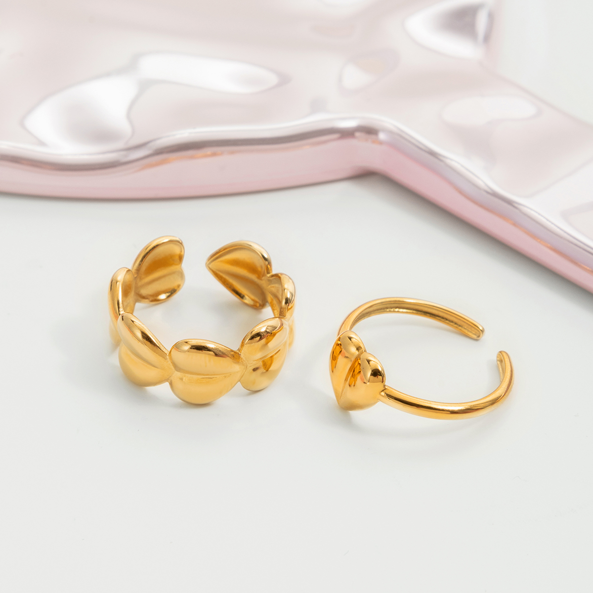Céleste Ring Honorine-Rose 18K Gold - 10