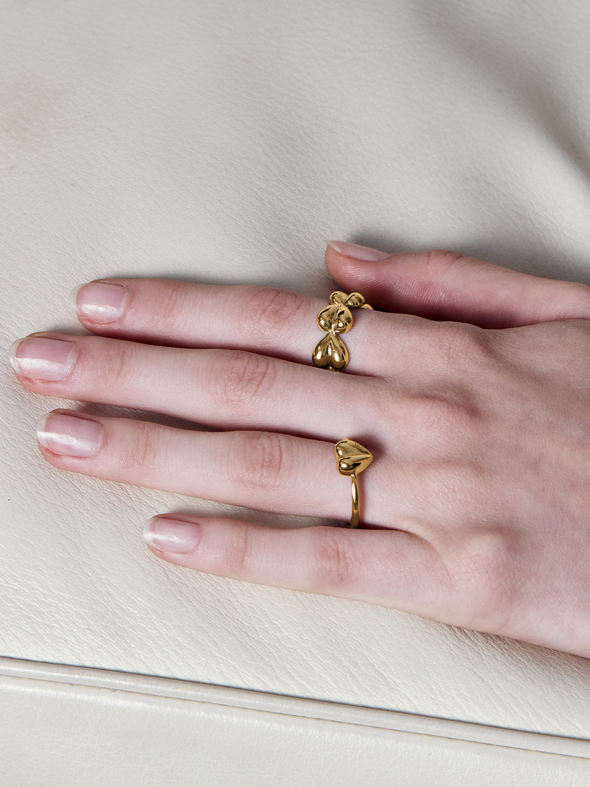 Céleste Ring Honorine-Rose 18K Gold - 3