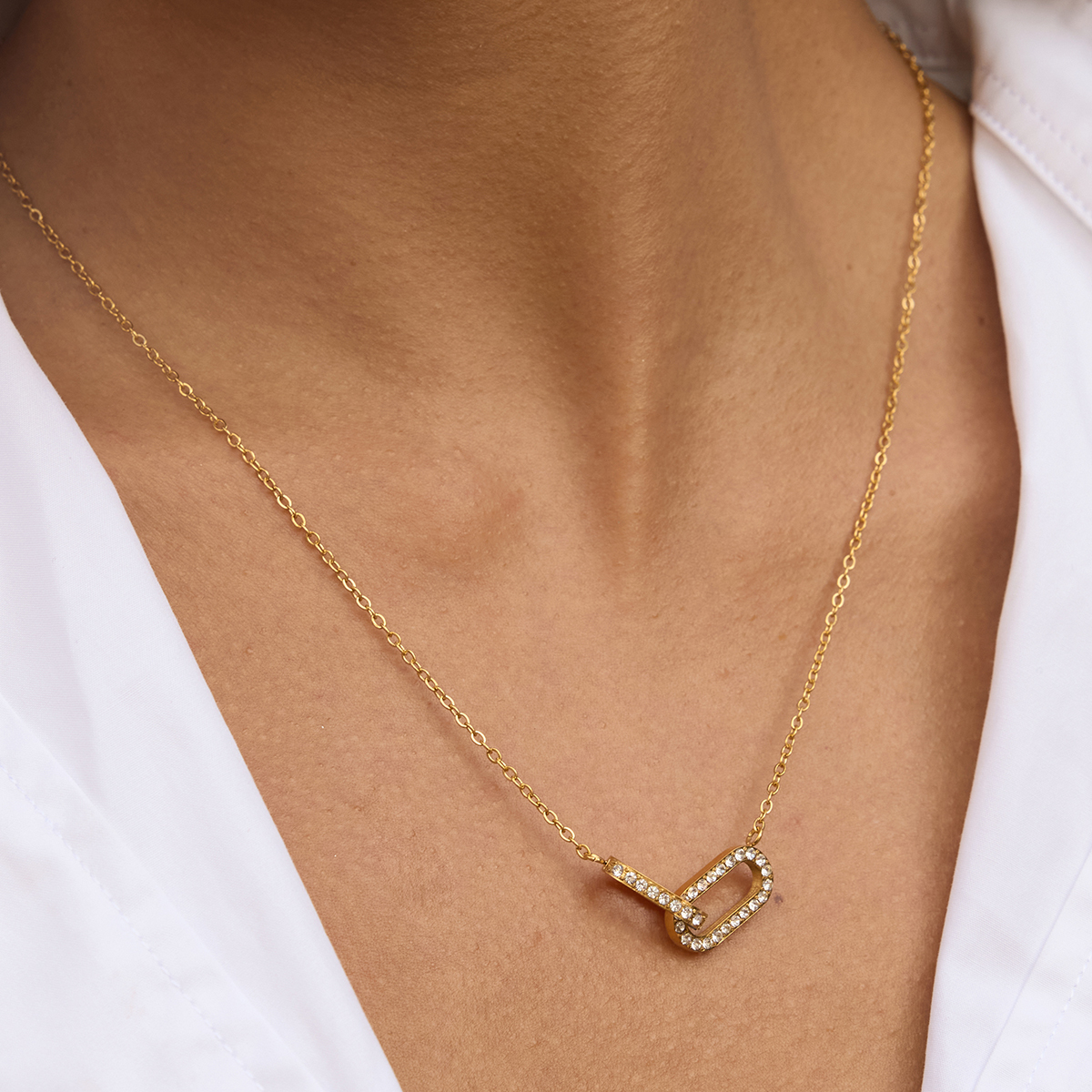 Céleste Necklace Nohélia 18K Gold - 10