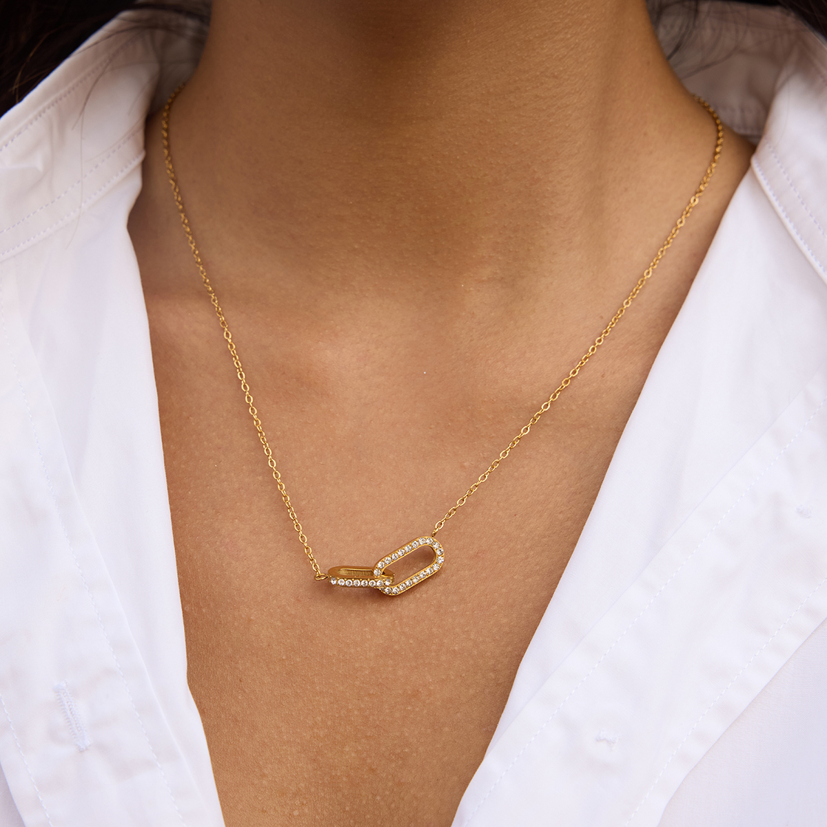 Céleste Necklace Nohélia 18K Gold - 7