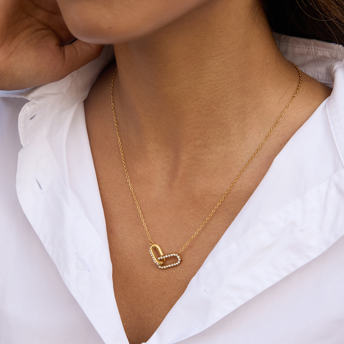 Céleste Necklace Nohélia 18K Gold - 11