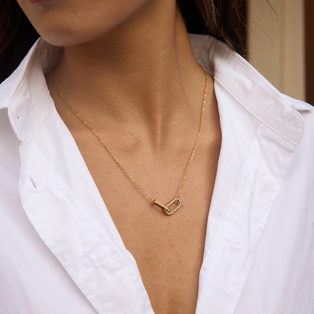 Céleste Necklace Nohélia 18K Gold - 9
