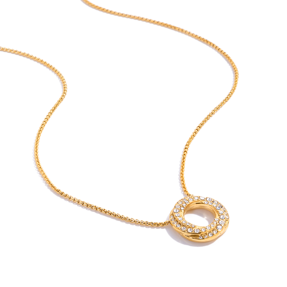 Céleste Necklace Ortensiane 18K Gold - 2