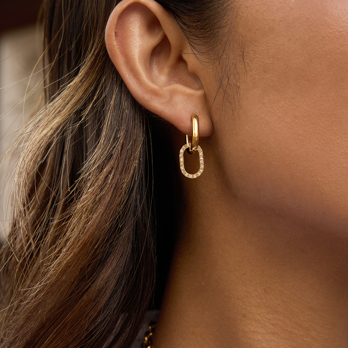 Céleste Earrings Perrinelle 18K Gold - 7