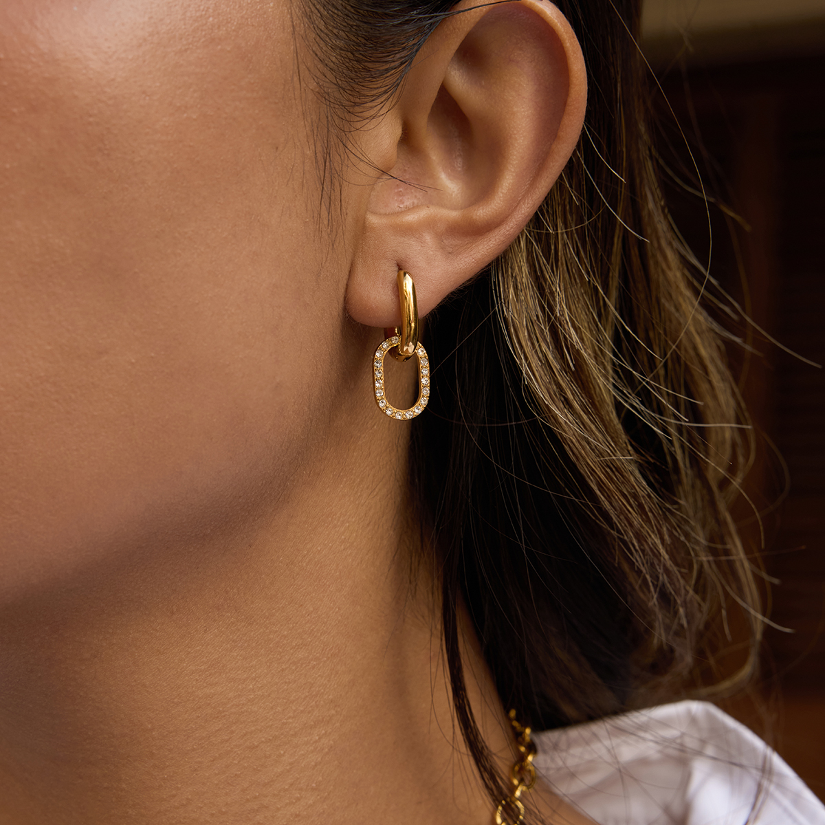 Céleste Earrings Perrinelle 18K Gold - 6