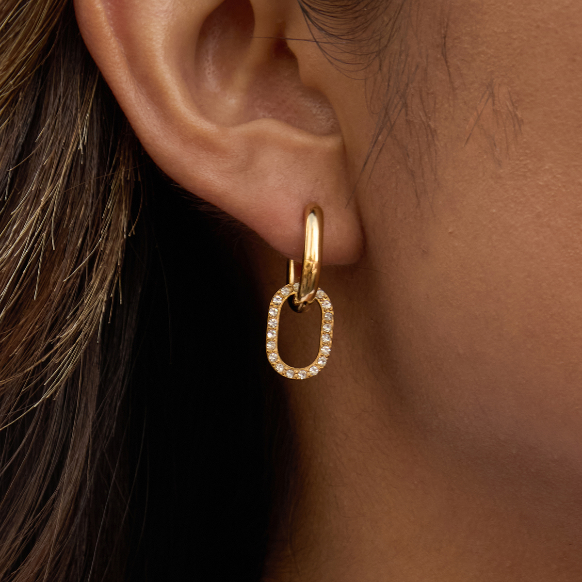 Céleste Earrings Perrinelle 18K Gold - 5