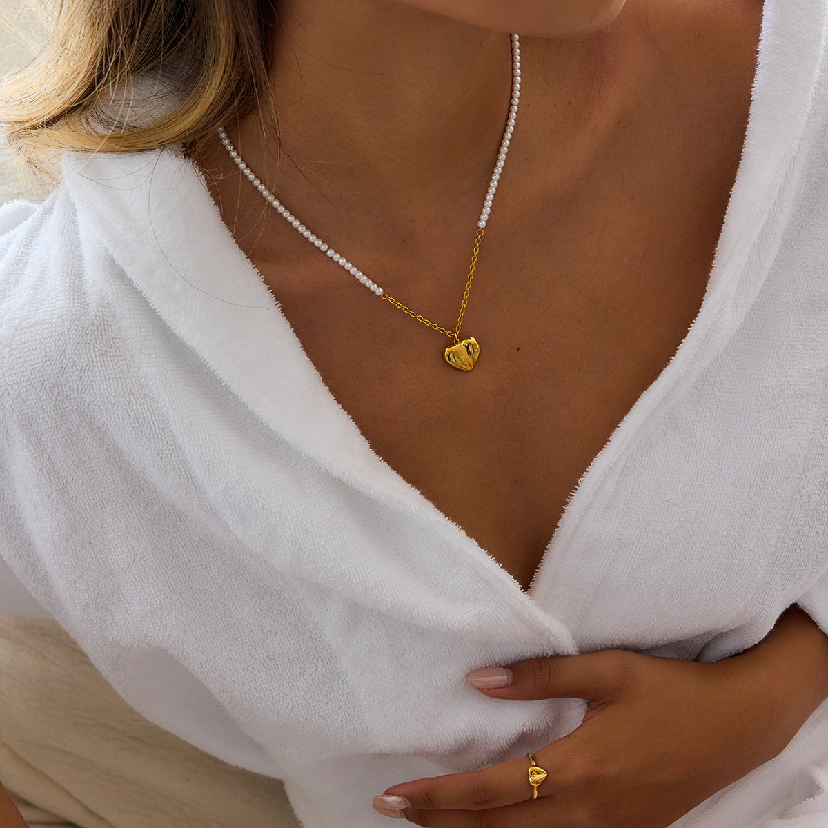 Céleste Necklace Roséliane 18K Gold - 9