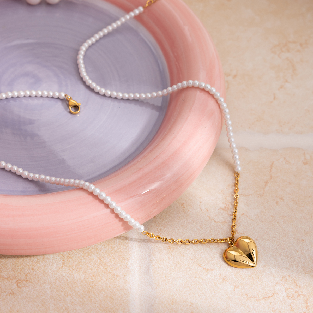 Céleste Necklace Roséliane 18K Gold - 3