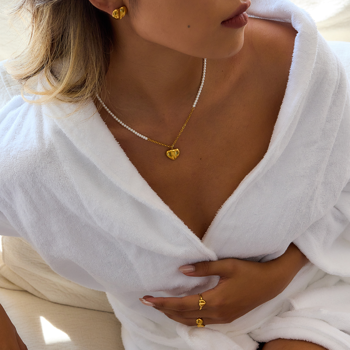 Céleste Necklace Roséliane 18K Gold - 7