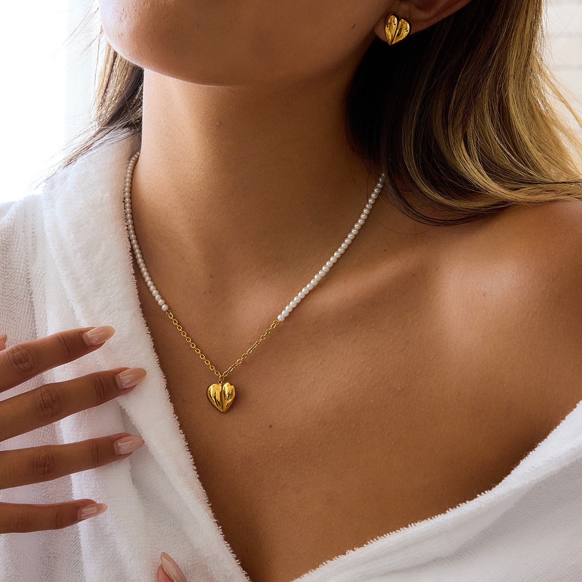 Céleste Necklace Roséliane 18K Gold - 11