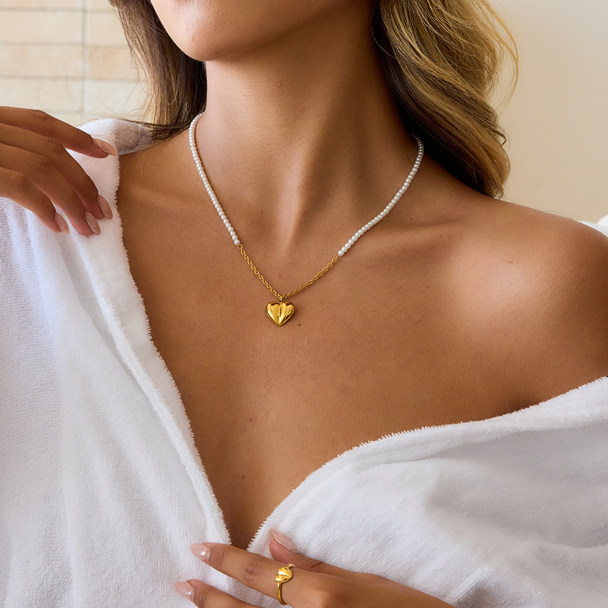 Céleste Necklace Roséliane 18K Gold - 12