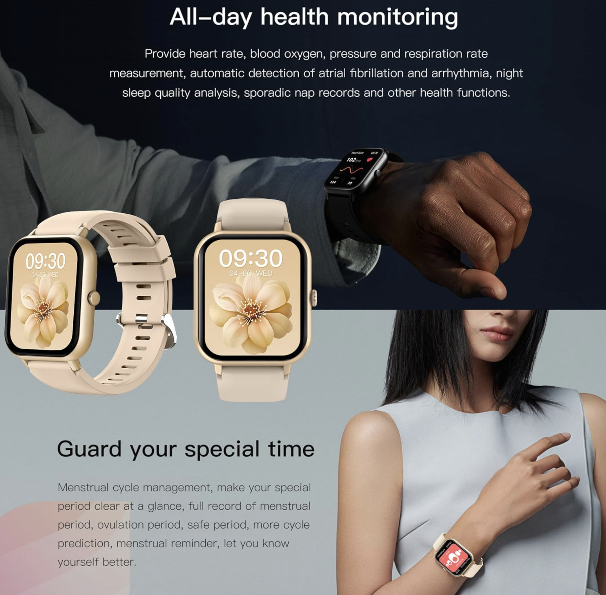 Philippe Palmer Smart Watch LP43 Pro Gold - 8