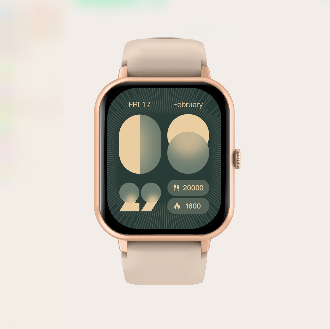 Philippe Palmer Smart Watch LP43 Pro Gold - 5