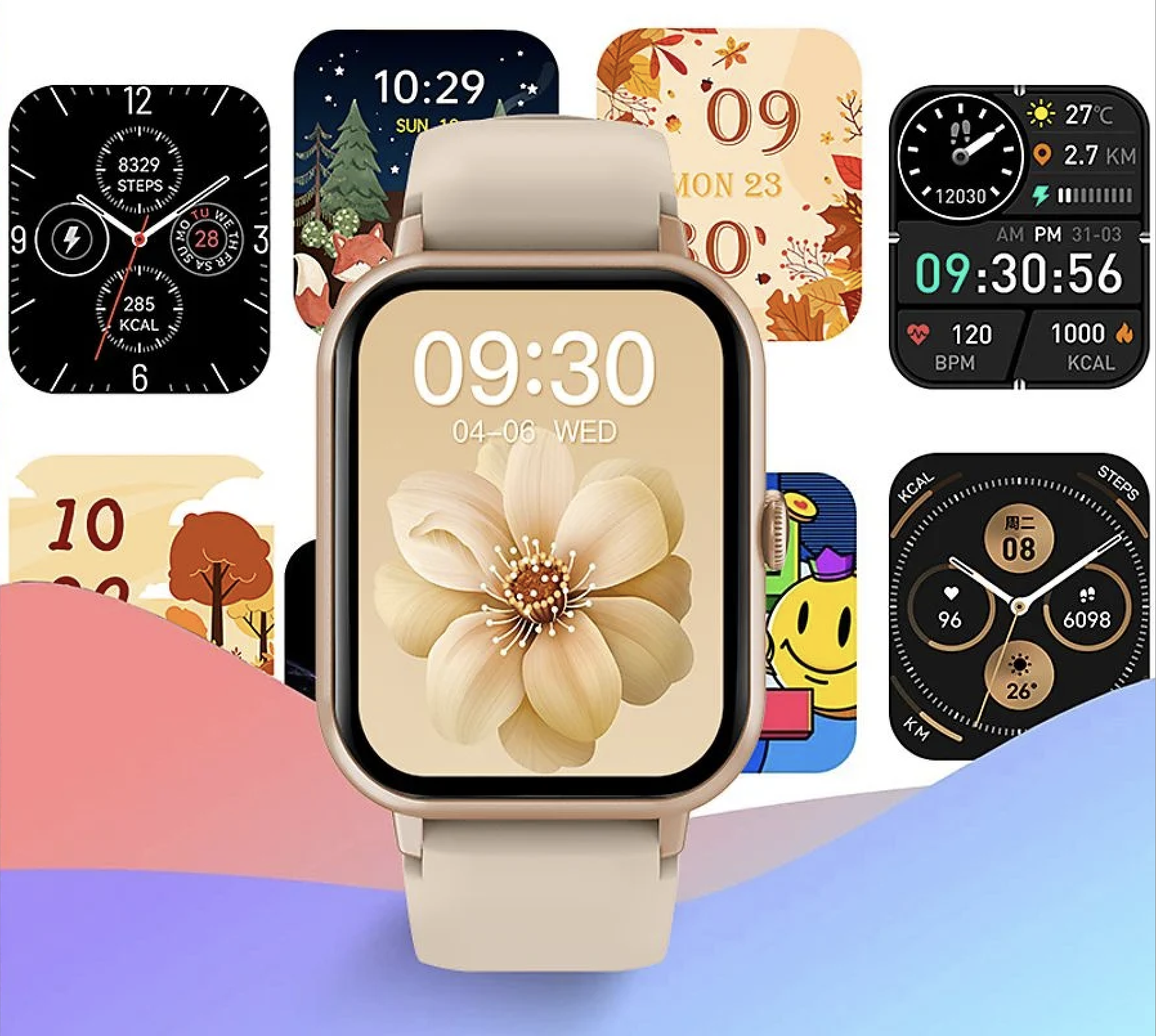 Philippe Palmer Smart Watch LP43 Pro Gold - 10