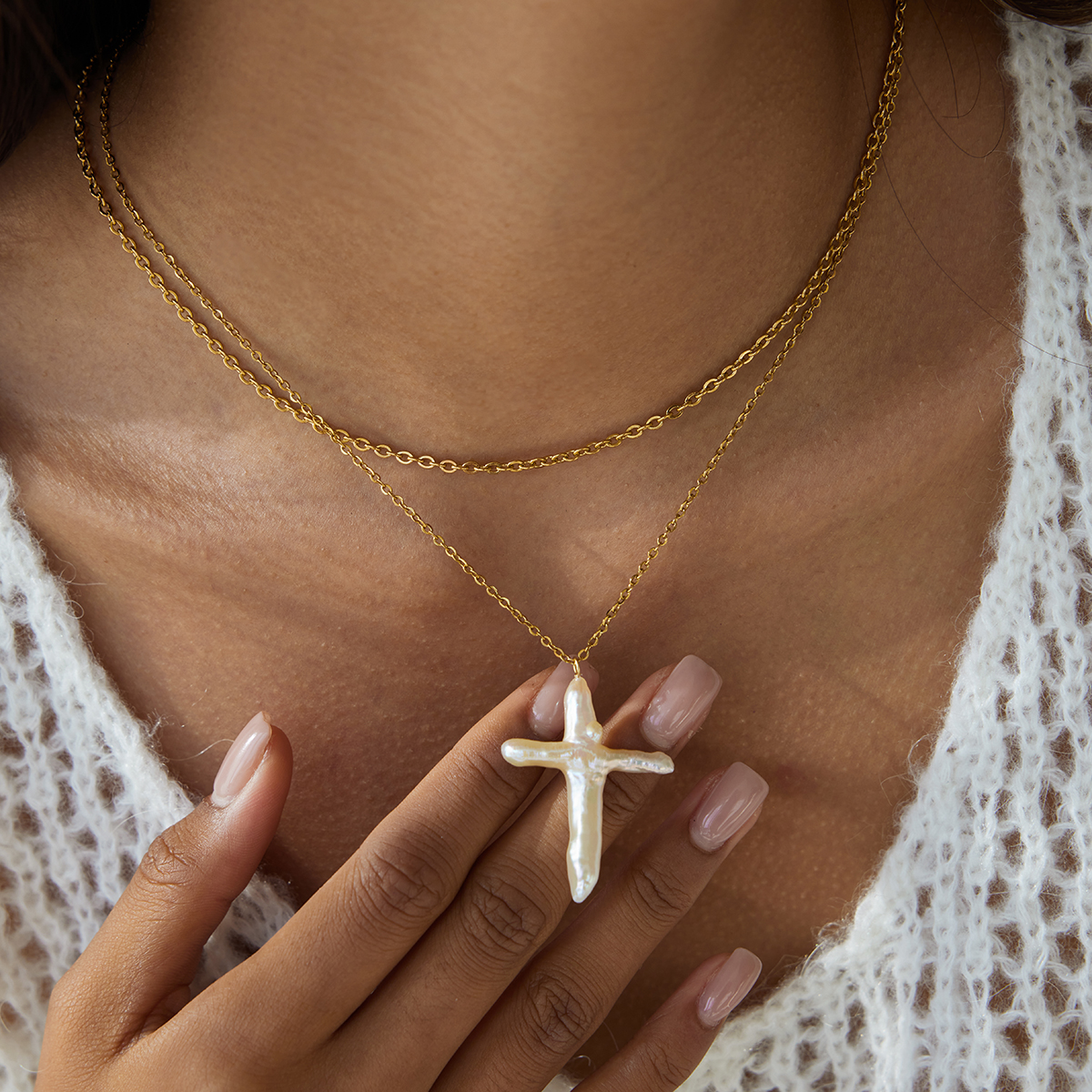 Céleste Necklace Rosamonde 18K Gold - 5