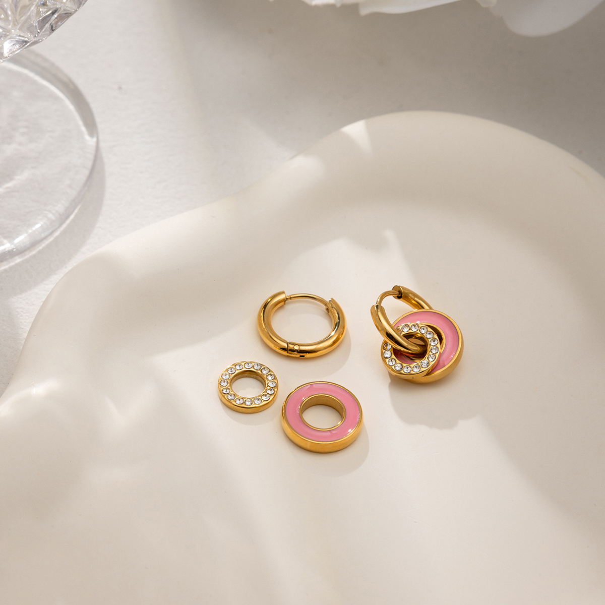 Céleste Earrings Soléane 18K Gold - 3
