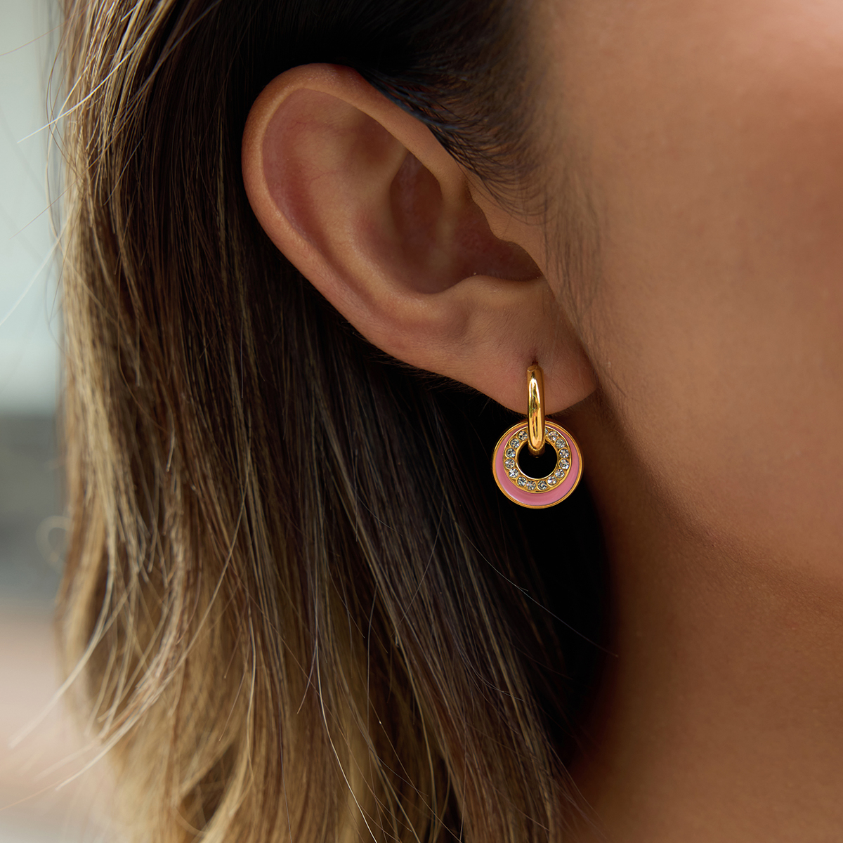Céleste Earrings Soléane 18K Gold - 5