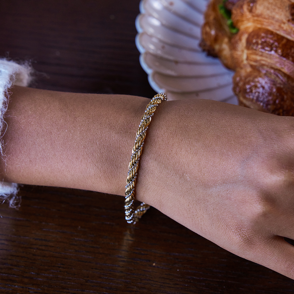 Céleste Bracelet Léopoldine 18K Gold - 7