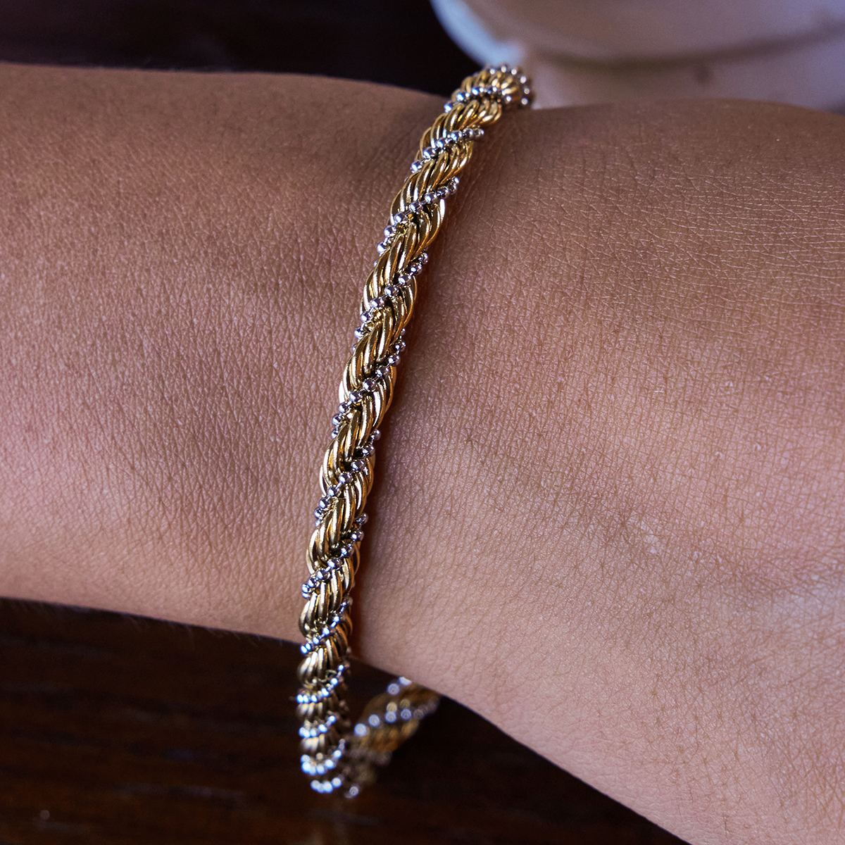 Céleste Bracelet Léopoldine 18K Gold - 10