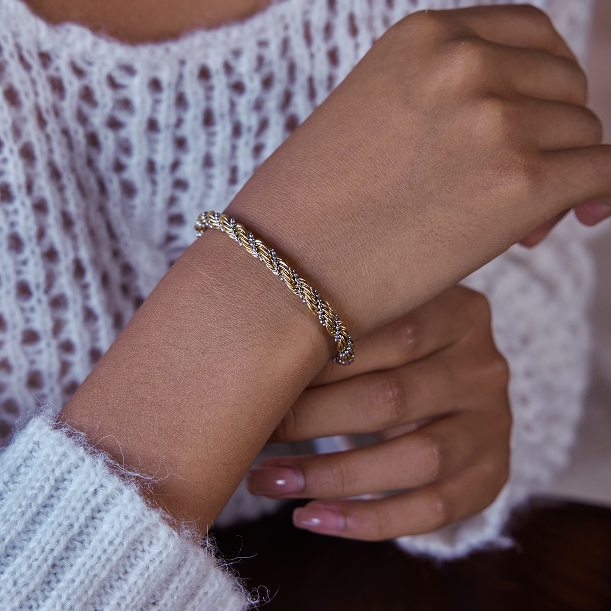 Céleste Bracelet Léopoldine 18K Gold - 4