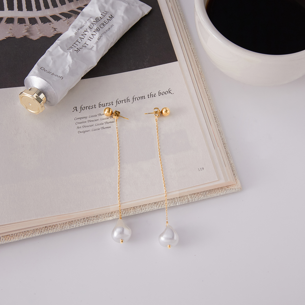 Céleste Earrings Isolina 18K Gold - 2