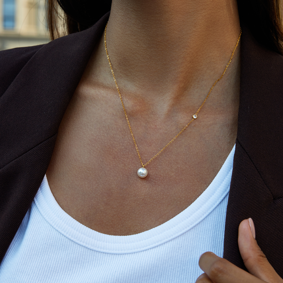 Céleste Necklace Floriana 18K Gold - 8