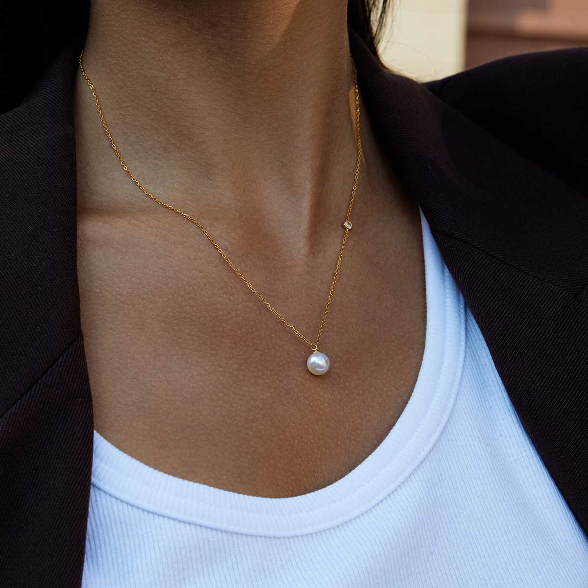 Céleste Necklace Floriana 18K Gold - 9