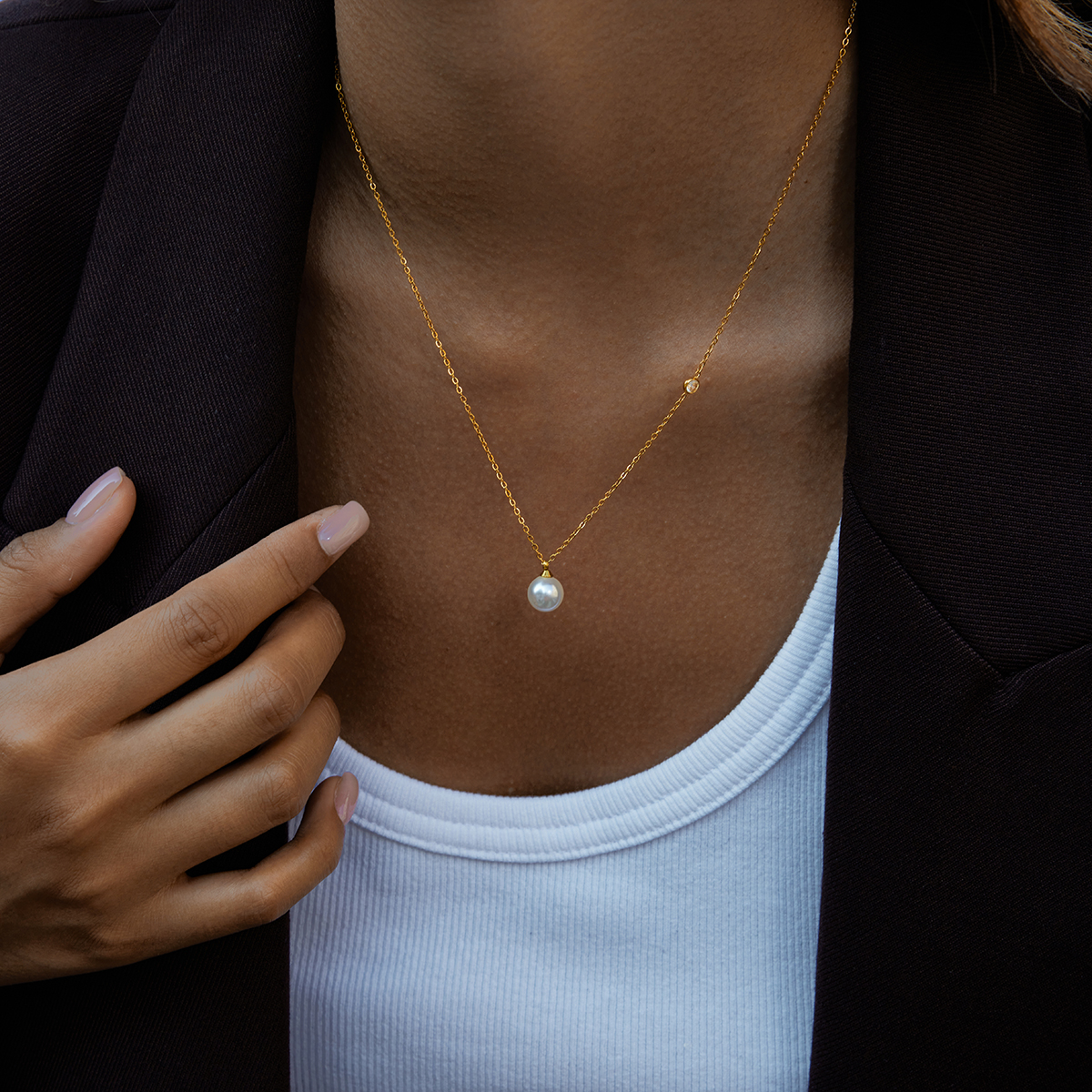 Céleste Necklace Floriana 18K Gold - 7
