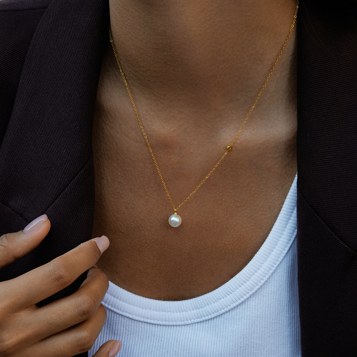 Céleste Necklace Floriana 18K Gold - 10