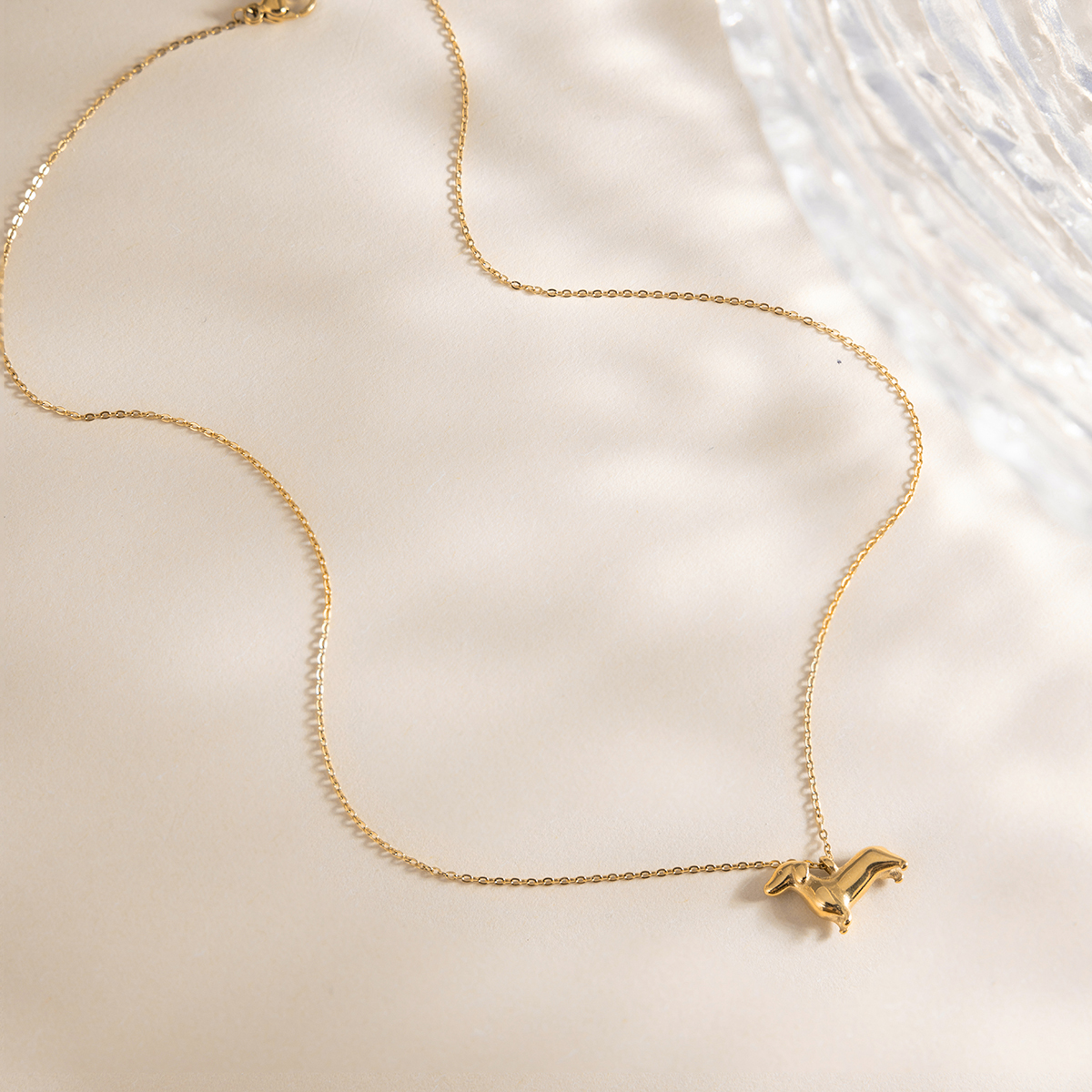 Céleste Necklace Wilhelmine-Rose 18K Gold - 3