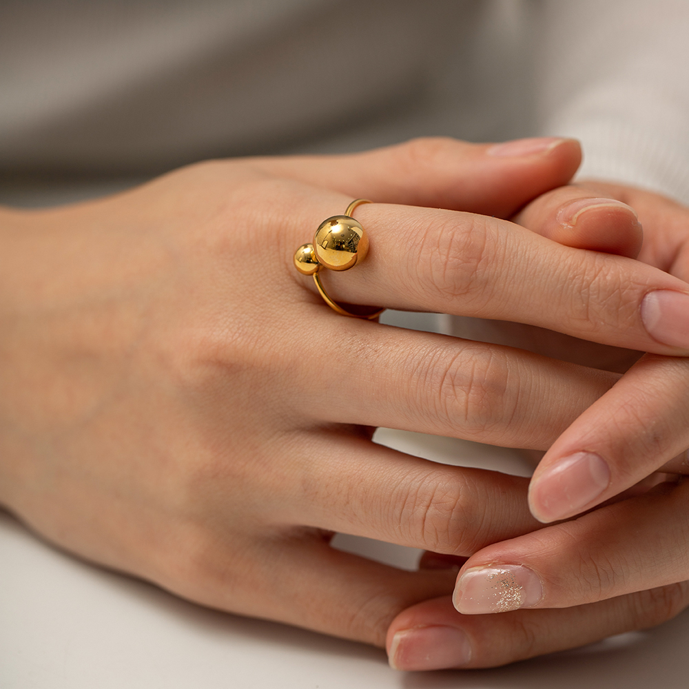 Céleste Ring Hortensia 18K Gold - 4