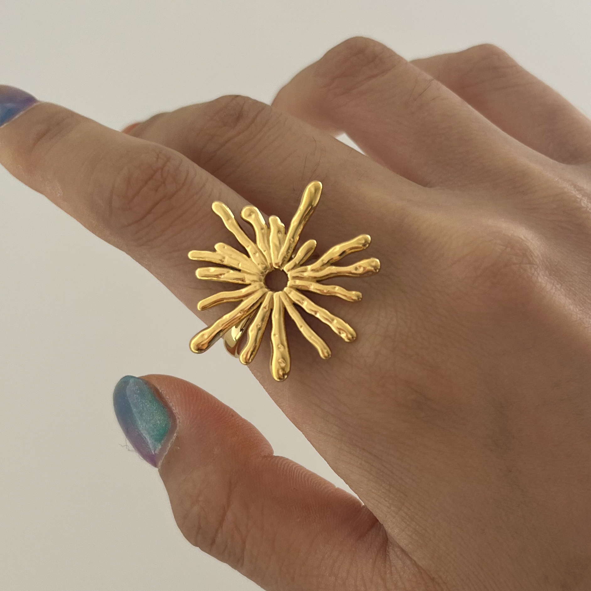 Céleste Ring Xanthine 18K Gold - 11