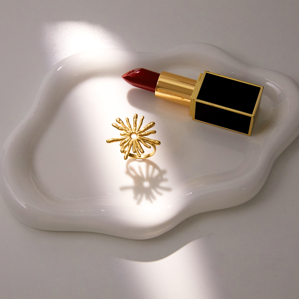 Céleste Ring Xanthine 18K Gold - 2
